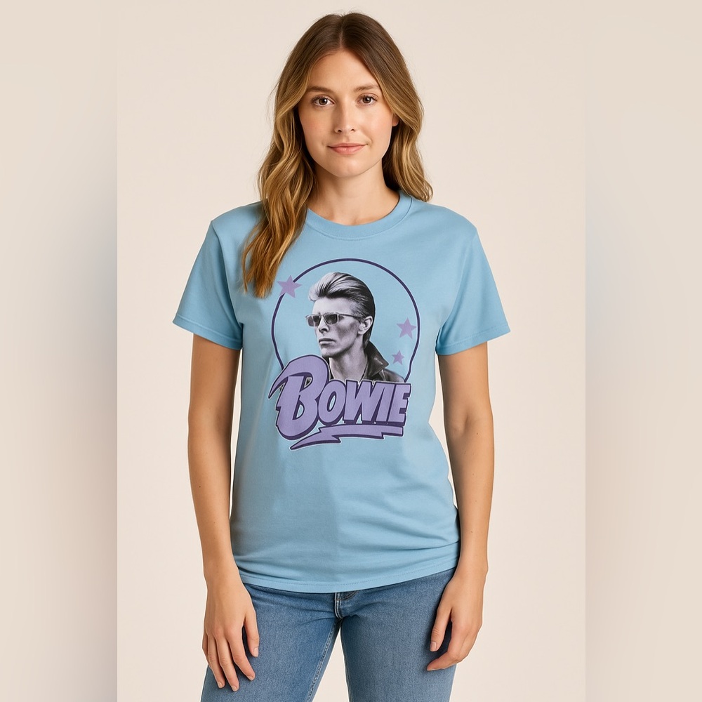Unisex David Bowie graphic tee sz XL